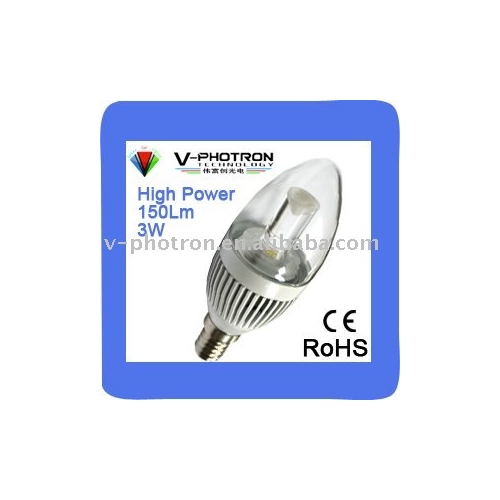 E14 3W LEDライト VPT-BL012H03W